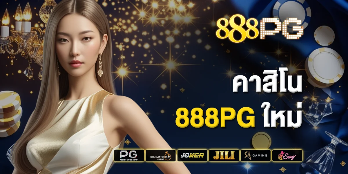คาสิโน 888pg ใหม่ ทันสมัย ใช้งานง่าย